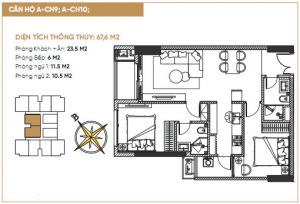 căn 2 phòng BV diamond hill bắc giang