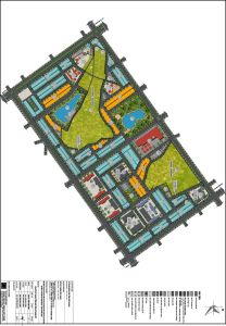 Mặt bằng phân lô khu đô thị new era Bắc Giang