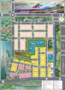 Mặt bằng phân lô Airport city đồng nai