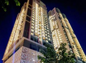 Sàn thương mại tại tầng 1-6 chung cư sky park residence