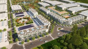 Phối cảnh khu đô thị xuân hòa Phúc yên