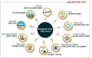 Tiện ích công cộng khu đô thị Airport city đồng nai