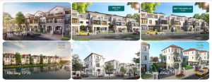 Mẫu biệt thự, shophouse Aqua City Biên Hòa