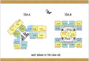 Mặt bằng tổng thể chung cư Lacasta