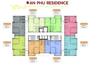 Tầng 1 chung cư An Phú Vĩnh Yên
