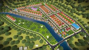 Phối cảnh khu đô thị Bến Sơn Yên Lập