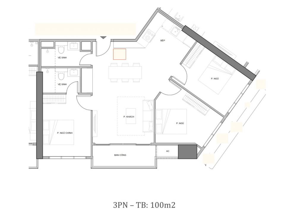 thiết kế mẫu căn hộ