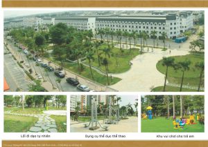 tiện ích công viên tại chung cư Lacasta Văn Phú