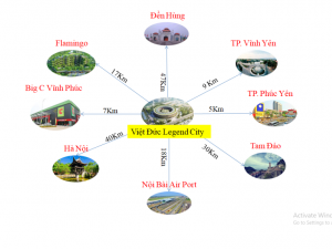 Tiện ích vùng Việt Đức City Bình xuyên